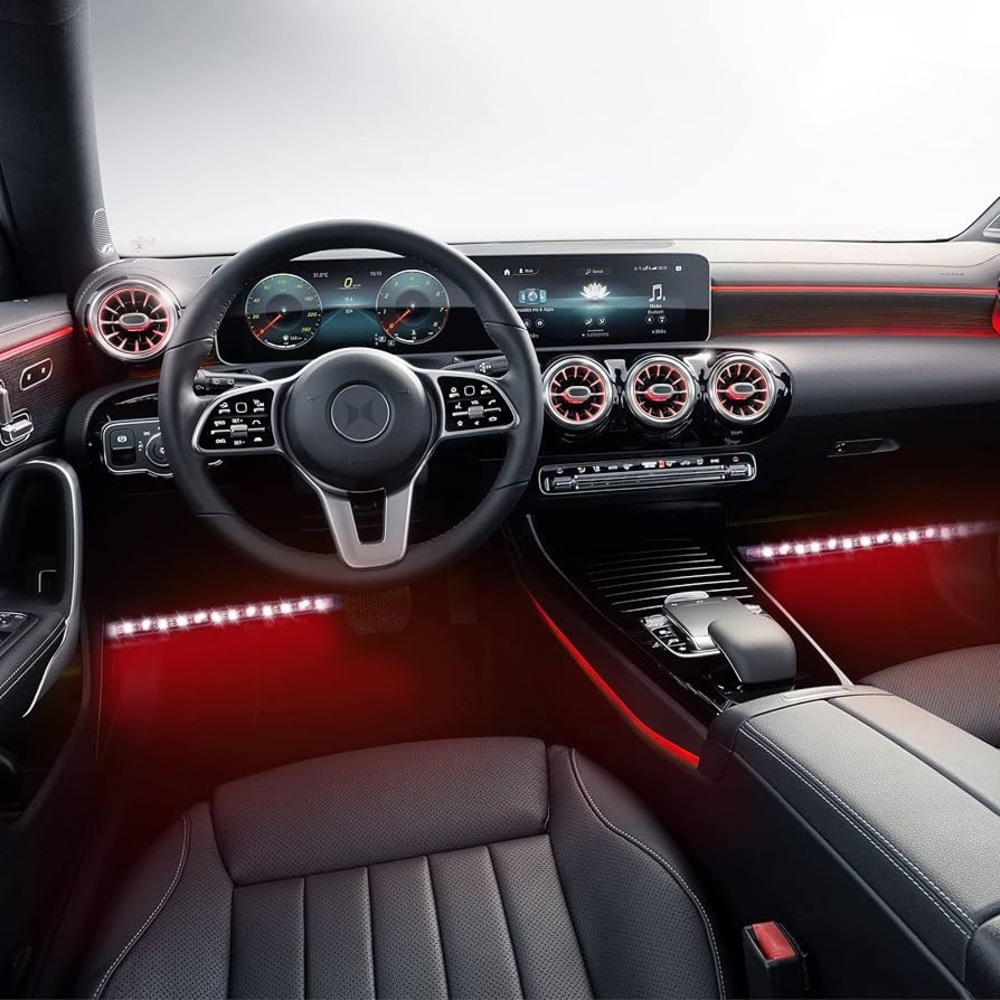 Xtreme Bluetooth LED Car Accent Light, 4 Pack, Mobile App Control